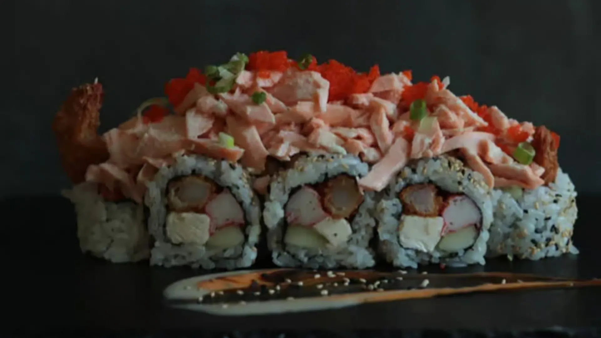 My My Mai Roll at Goku Sushi Hibachi, a Japanese Restaurant in Mount Pleasant